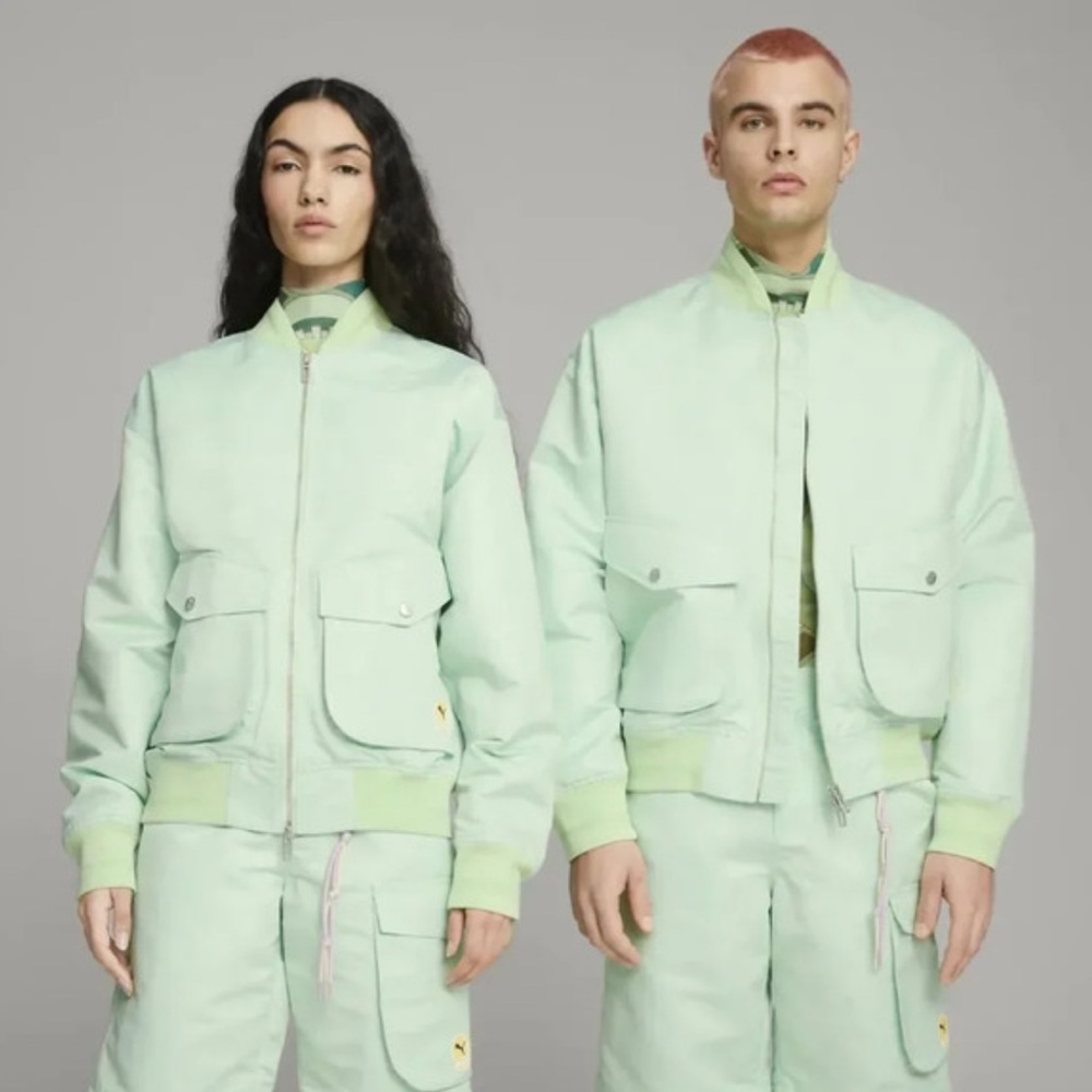 PUMA X PALOMO LIGHTWEIGHT JACKET - LIGHT MINT